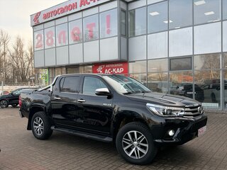 2018 Toyota Hilux VIII, чёрный, 4250000 рублей, вид 1