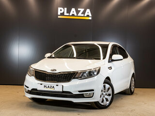 2015 Kia Rio III Рестайлинг, белый, 849000 рублей, вид 1