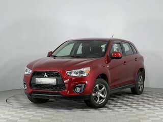 2013 Mitsubishi ASX I Рестайлинг, красный, 1390000 рублей, вид 1