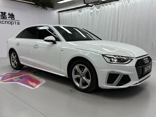 2021 Audi A4 35 TFSI Long V (B9) Рестайлинг, белый, 2244605 рублей, вид 3