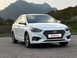 2018 Hyundai Solaris II, белый, 1480000 рублей, вид 1