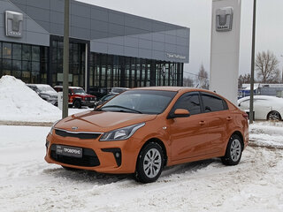 2019 Kia Rio IV, оранжевый, 1370000 рублей, вид 1