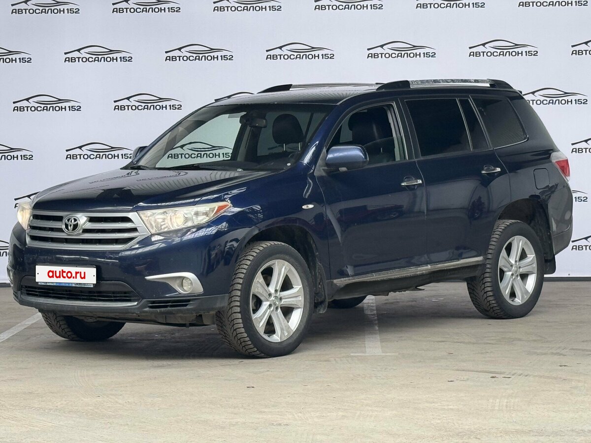 Toyota Highlander II (XU40) Рестайлинг