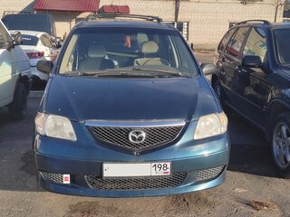 2002 Mazda MPV II (LW), зелёный, 340000 рублей, вид 1
