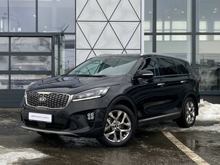 2019 Kia Sorento III Prime Рестайлинг, чёрный, 2479000 рублей, вид 1
