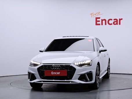 2024 Audi A4 40 TFSI V (B9) Рестайлинг, белый, 4390000 рублей, вид 2
