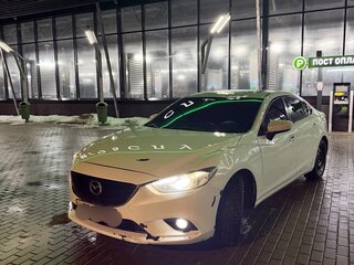 2014 Mazda 6 III (GJ), белый, 900000 рублей, вид 1