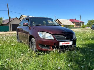2012 Skoda Fabia II Рестайлинг, красный, 215000 рублей, вид 3