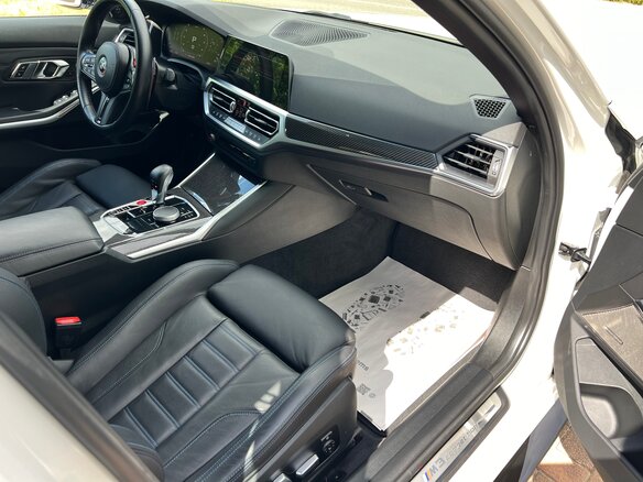 2021 BMW M3 Competition Package VI (G80), белый - вид 8