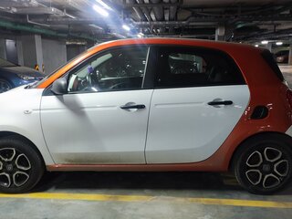 2015 Smart Forfour II, белый, 735000 рублей, вид 4