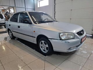 2008 Hyundai Accent ТагАЗ II, серый, 277000 рублей, вид 2