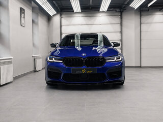 2021 BMW M5 VI (F90) Рестайлинг, синий, 11999999 рублей, вид 2