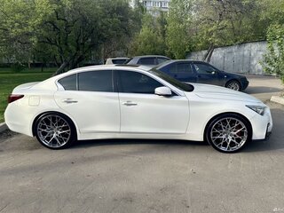 2015 Infiniti Q50 I, белый, 1680000 рублей, вид 3