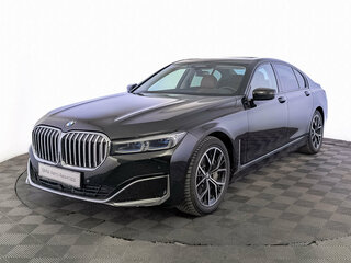 2022 BMW 7 серии 740d xDrive VI (G11/G12) Рестайлинг, чёрный, 6030000 рублей, вид 1