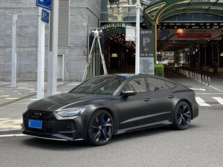 2023 Audi RS 7 II (4K), чёрный, 14500123 рублей, вид 1