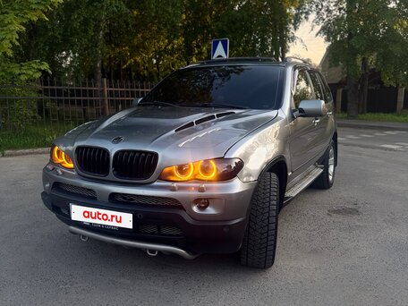 2005 BMW X5 3.0i I (E53) Рестайлинг, серый, 1050000 рублей, вид 1