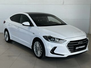 2016 Hyundai Elantra VI (AD), белый, 1350000 рублей, вид 1