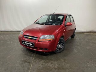2007 Chevrolet Aveo I, красный, 382000 рублей, вид 1