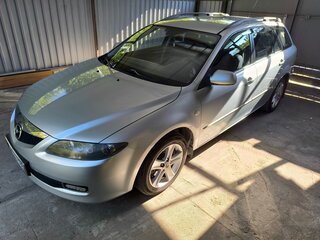 2006 Mazda 6 I (GG) Рестайлинг, серебристый, 650000 рублей, вид 1