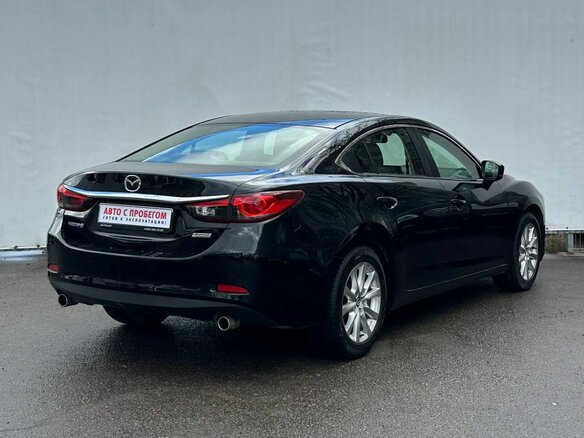 2016 Mazda 6 III (GJ) Рестайлинг, чёрный, 1650000 рублей - вид 4