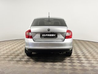 2014 Skoda Rapid I, серебристый, 465900 рублей, вид 4