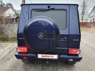 2016 Mercedes-Benz G-Класс AMG 63 AMG I (W463) Рестайлинг 3, синий, 8700000 рублей, вид 4