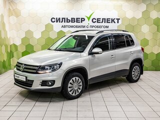 2012 Volkswagen Tiguan I Рестайлинг, серебристый, 999000 рублей, вид 1