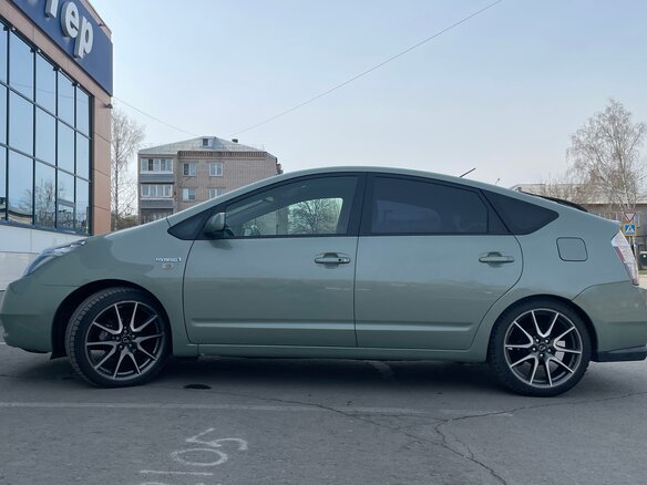 2007 Toyota Prius II Рестайлинг (XW20), зелёный, 690000 рублей - вид 4