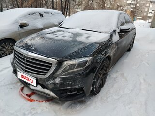 2016 Mercedes-Benz S-Класс 500 VI (W222, C217), чёрный, 2205000 рублей, вид 1