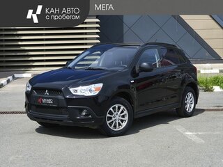 2012 Mitsubishi ASX I, чёрный, 928000 рублей, вид 1