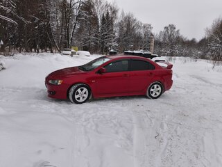 2008 Mitsubishi Lancer X, красный, 650000 рублей, вид 1