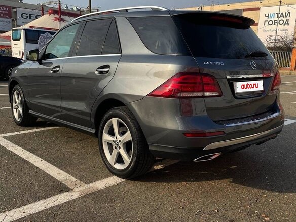2017 Mercedes-Benz GLE 350 I (W166), серый, 3150000 рублей - вид 3