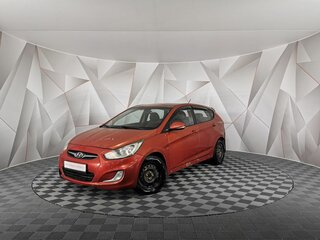 2012 Hyundai Solaris I, красный, 499000 рублей, вид 1