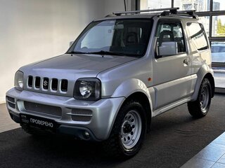 2008 Suzuki Jimny III Рестайлинг 1, серебристый, 875000 рублей, вид 1