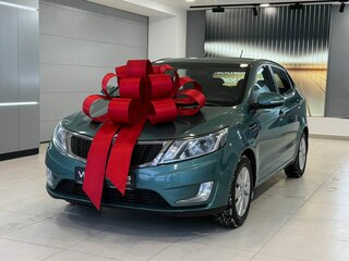 2012 Kia Rio 5-speed III, зелёный, 775000 рублей, вид 1