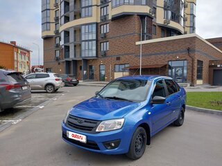 2017 Lada (ВАЗ) Granta I, голубой, 565000 рублей, вид 1