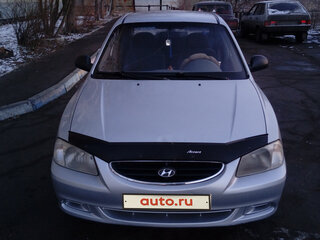 2005 Hyundai Accent ТагАЗ II, серый, 490000 рублей, вид 1