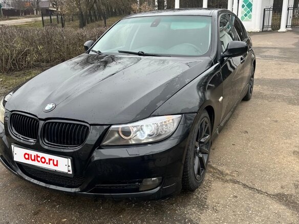 2008 BMW 3 серии 325i V (E90/E91/E92/E93) Рестайлинг, чёрный, 725000 рублей