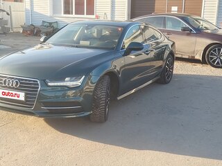2017 Audi A7 I (4G) Рестайлинг, зелёный, 3200000 рублей, вид 1