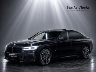 2021 BMW 7 серии Long 740Ld xDrive VI (G11/G12) Рестайлинг, чёрный, 7290000 рублей, вид 1