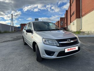 2014 Lada (ВАЗ) Granta I, серый, 400000 рублей, вид 3