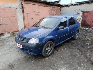 2006 Renault Logan I, синий, 170000 рублей, вид 1