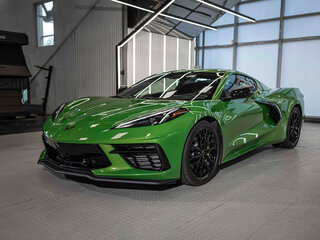 2026 Chevrolet Corvette Stingray C8, зелёный, 16890300 рублей, вид 4