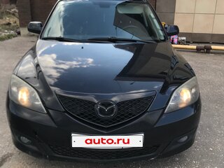 2006 Mazda 3 I (BK) Рестайлинг, чёрный, 435000 рублей, вид 1