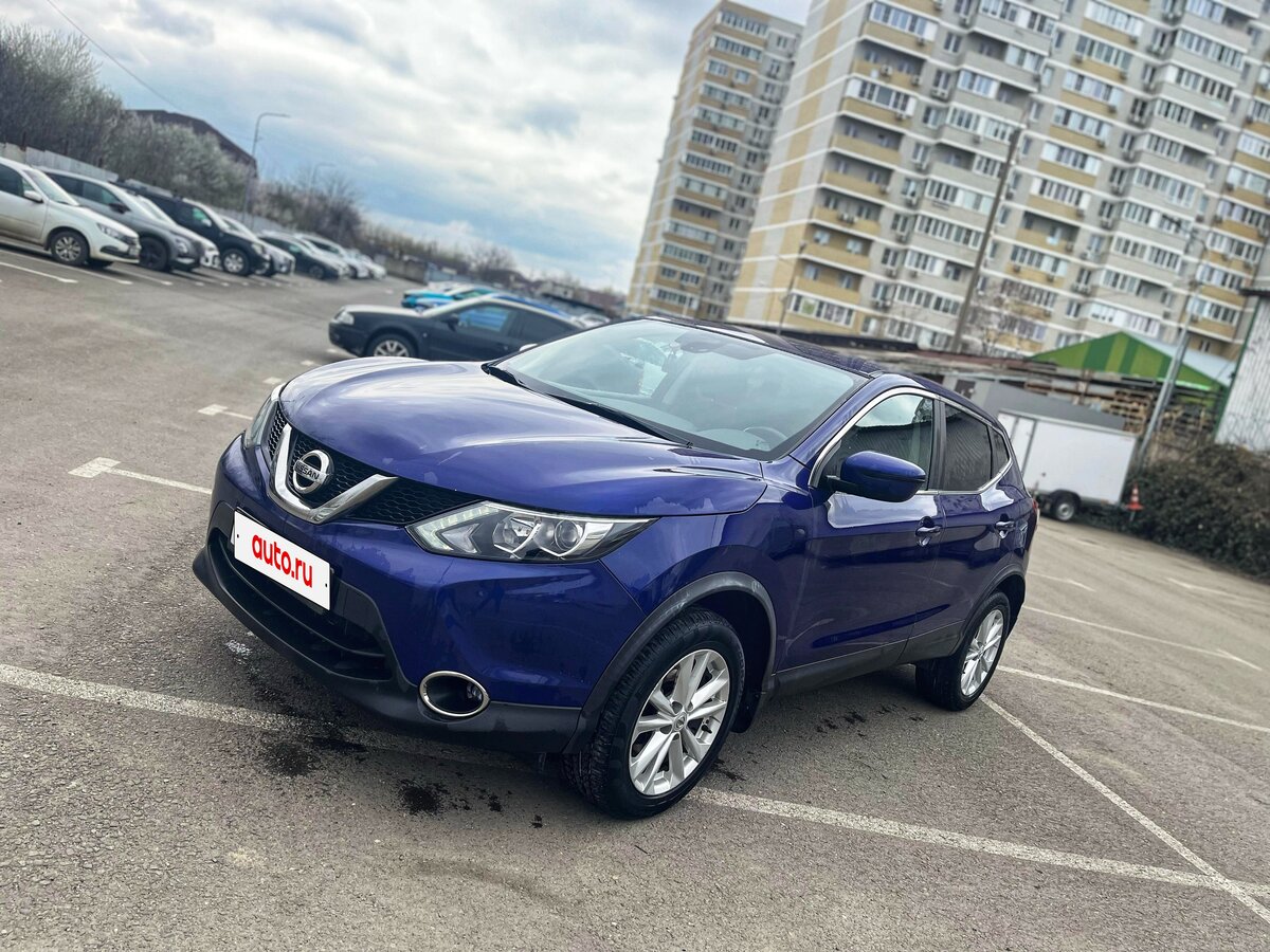 Ниссан Кашкай сбоку