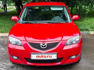 2006 Mazda 3 I (BK) Рестайлинг, красный, 850000 рублей, вид 1