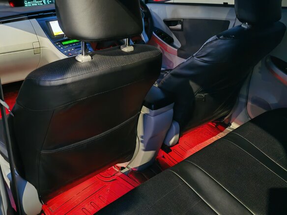 2009 Toyota Prius III (XW30), серый, 1200000 рублей - вид 12