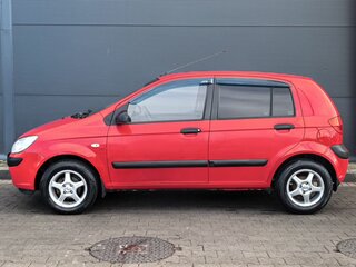 2005 Hyundai Getz I Рестайлинг, красный, 599000 рублей, вид 2