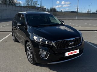 2017 Kia Sorento Prime III Prime, чёрный, 2850000 рублей, вид 2