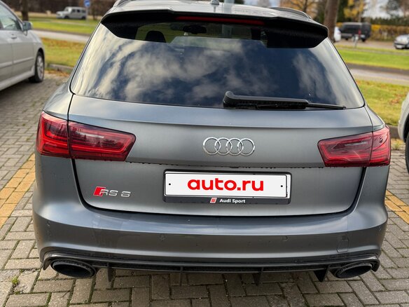 2016 Audi RS 6 performance III (C7) Рестайлинг, серый, 6100000 рублей - вид 4